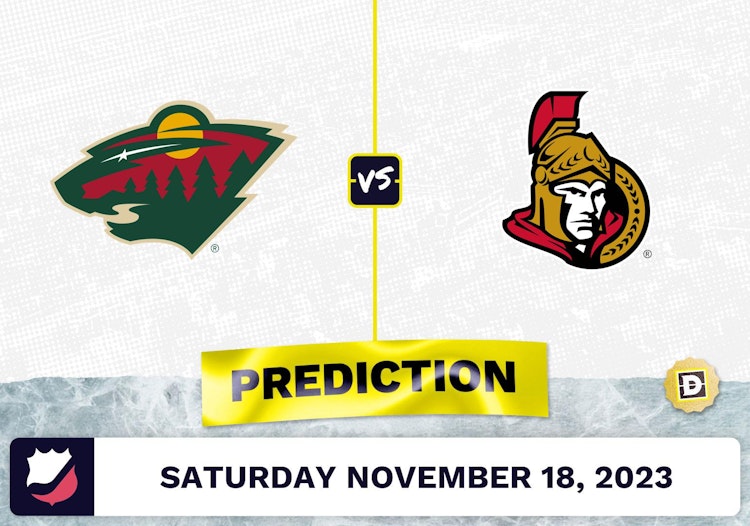 Wild vs. Senators Prediction and Odds November 18, 2023