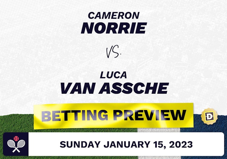 Cameron Norrie vs. Luca van Assche Predictions - Jan 15, 2023