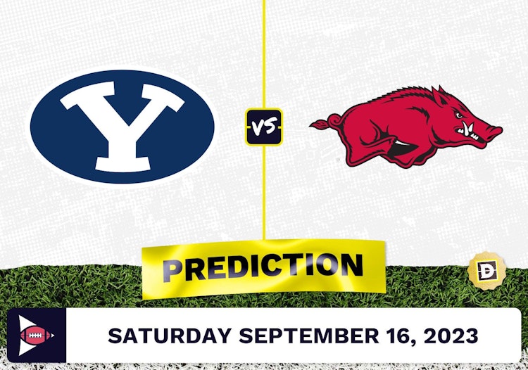 Brigham Young vs. Arkansas CFB Prediction and Odds - September 16, 2023