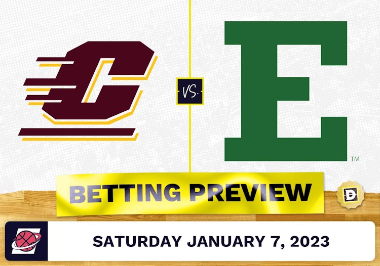 Central Michigan vs. Eastern Michigan CBB Prediction and Odds - Jan 7, 2023