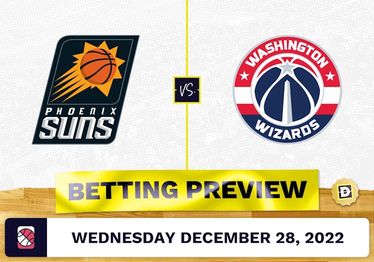 Suns vs. Wizards Prediction and Odds - Dec 28, 2022