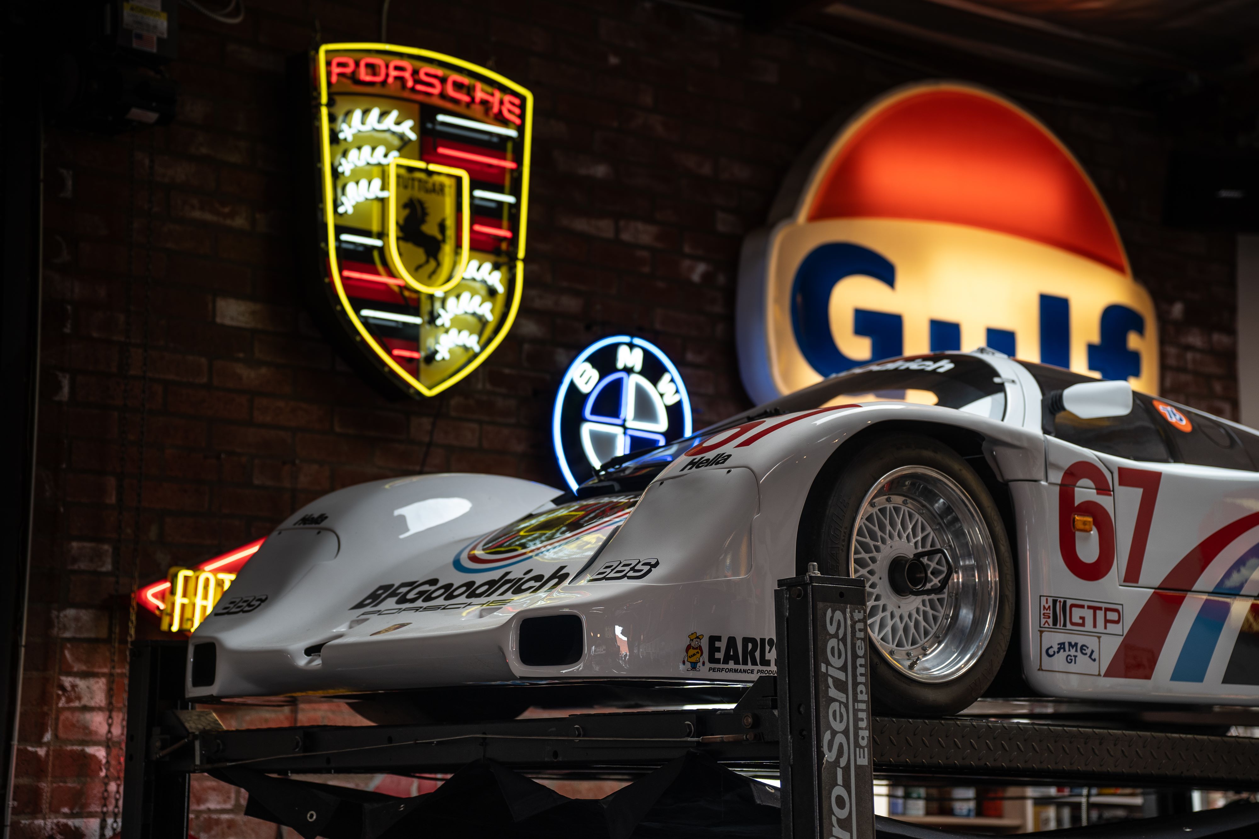 BFGoodrich Porsche 962 at Pelican Parts open house.