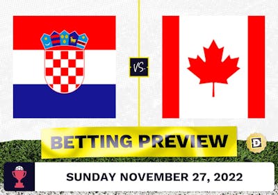 Croatia vs. Canada Prediction and Odds - Nov 27, 2022