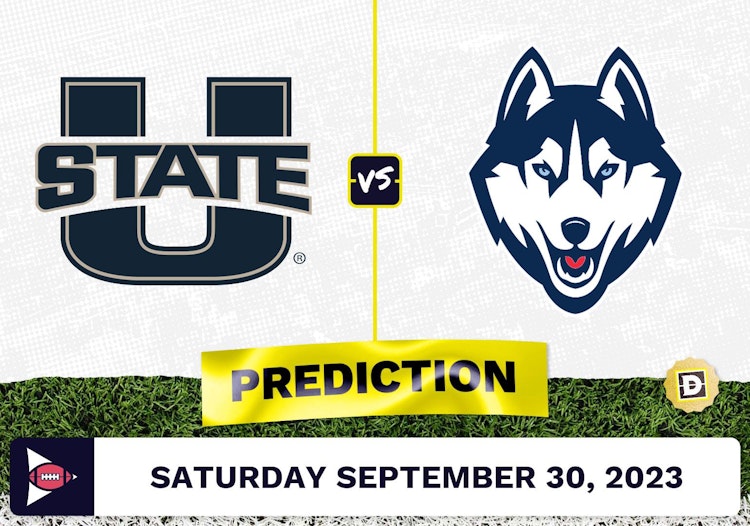 Utah State vs. Connecticut CFB Prediction and Odds - September 30, 2023