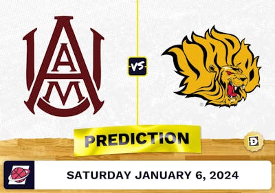 Alabama A&M vs. Arkansas-Pine Bluff Prediction, Odds, College Basketball Picks  [1/6/2024]