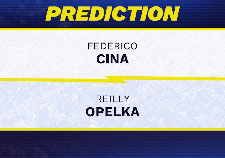 Federico Cina vs Reilly Opelka Tennis Prediction.
