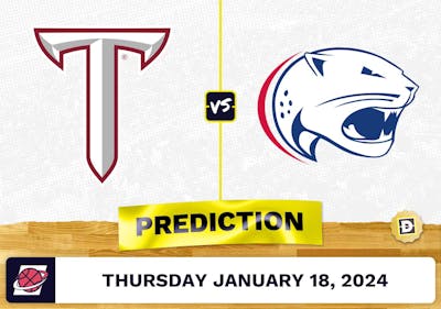 Troy vs. South Alabama Prediction, Odds, College Basketball Picks [1/18/2024]