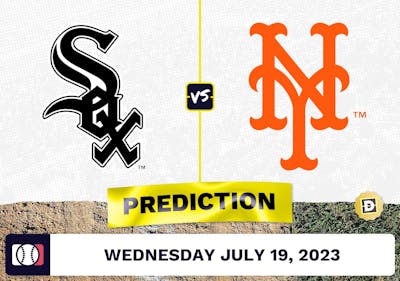 White Sox vs. Mets Prediction for MLB Wednesday [7/19/2023]