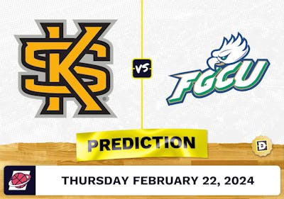 Kennesaw State vs. Florida Gulf Coast Prediction, Odds, College Basketball Picks [2/22/2024]