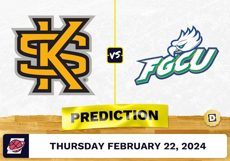 Kennesaw State vs. Florida Gulf Coast Prediction, Odds, College Basketball Picks [2/22/2024]