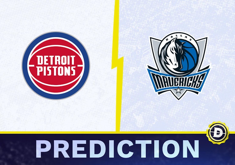 Detroit Pistons vs. Dallas Mavericks Prediction, Odds, NBA Picks [4/12/2024]