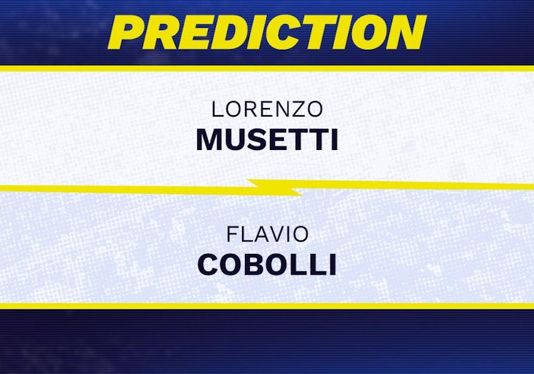 Lorenzo Musetti vs Flavio Cobolli Tennis Prediction.
