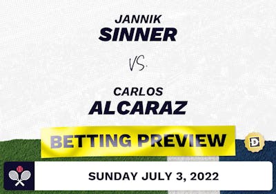 Jannik Sinner vs. Carlos Alcaraz Predictions - Jul 3, 2022