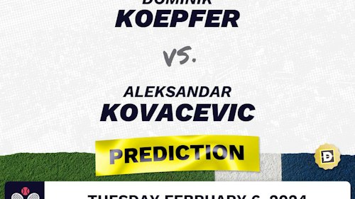 Dominik Koepfer vs. Aleksandar Kovacevic Prediction, Odds, Picks for ATP Dallas 2024