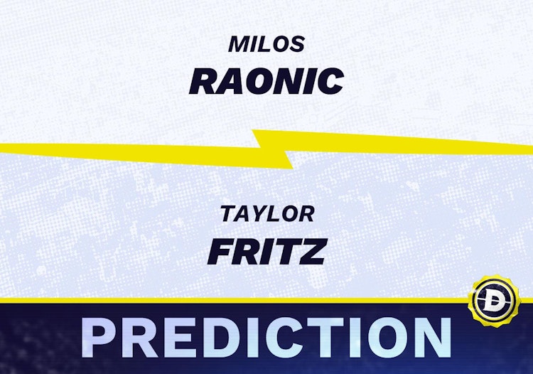 Milos Raonic vs. Taylor Fritz Prediction, Odds, Picks for ATP Cinch Championships 2024