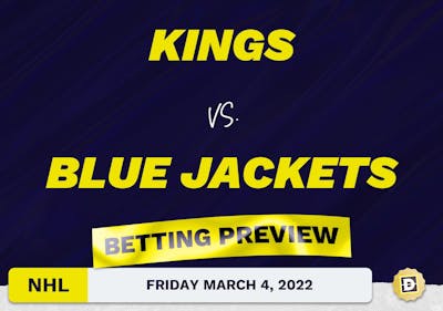 Kings vs. Blue Jackets Predictions and Odds - Mar 4, 2022