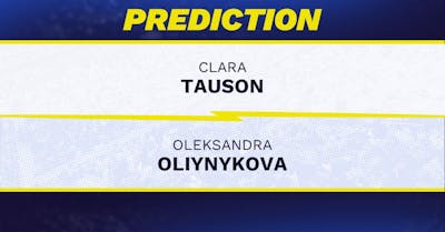 Clara Tauson vs. Oleksandra Oliynykova prediction, odds, picks for WTA Italian Open 2026