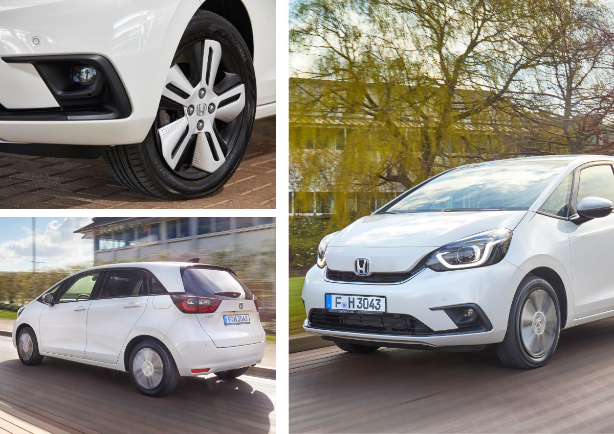 Das Exterieur des Honda Jazz