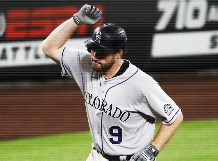 Gray strikes out 7 as Rockies beat Rangers 10-6