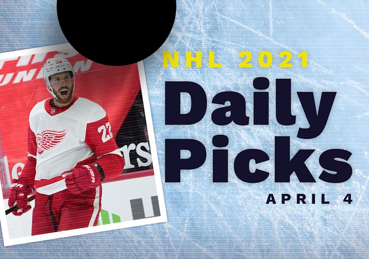 Best NHL Betting Picks and Parlays: Sunday April 4, 2021