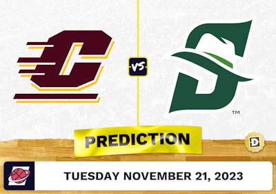 Central Michigan vs. Stetson Basketball Prediction - November 21, 2023