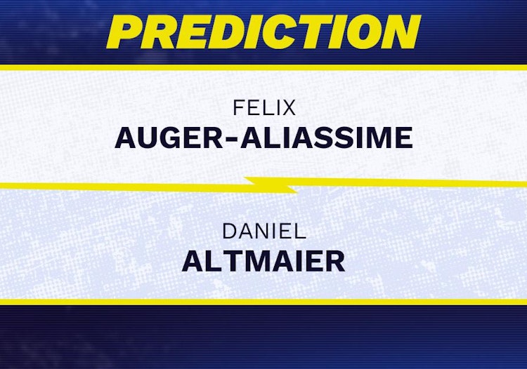 Felix Auger-Aliassime vs Daniel Altmaier Tennis Prediction.