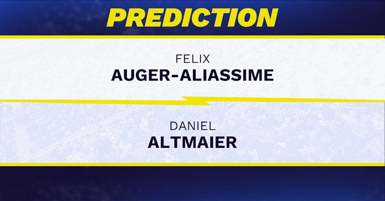 Felix Auger-Aliassime vs Daniel Altmaier Tennis Prediction.