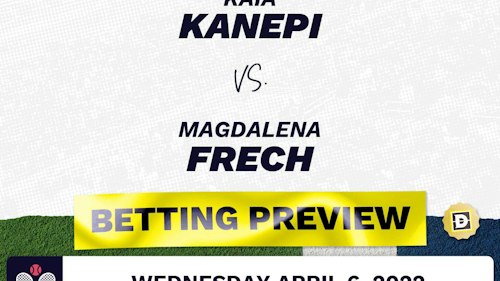 Kaia Kanepi vs. Magdalena Frech Predictions - Apr 6, 2022