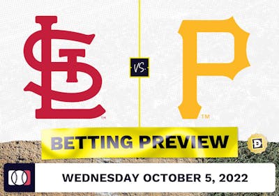 Cardinals vs. Pirates Prediction and Odds - Oct 5, 2022