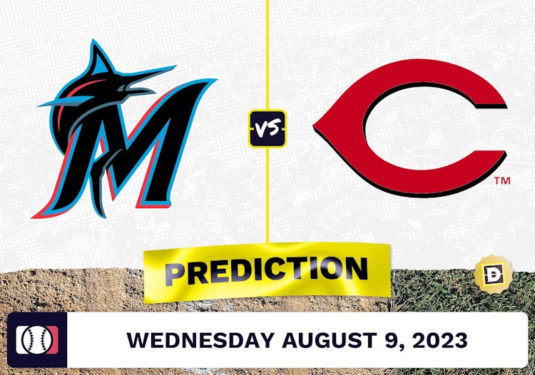 Marlins vs. Reds Prediction for MLB Wednesday [8/9/2023]