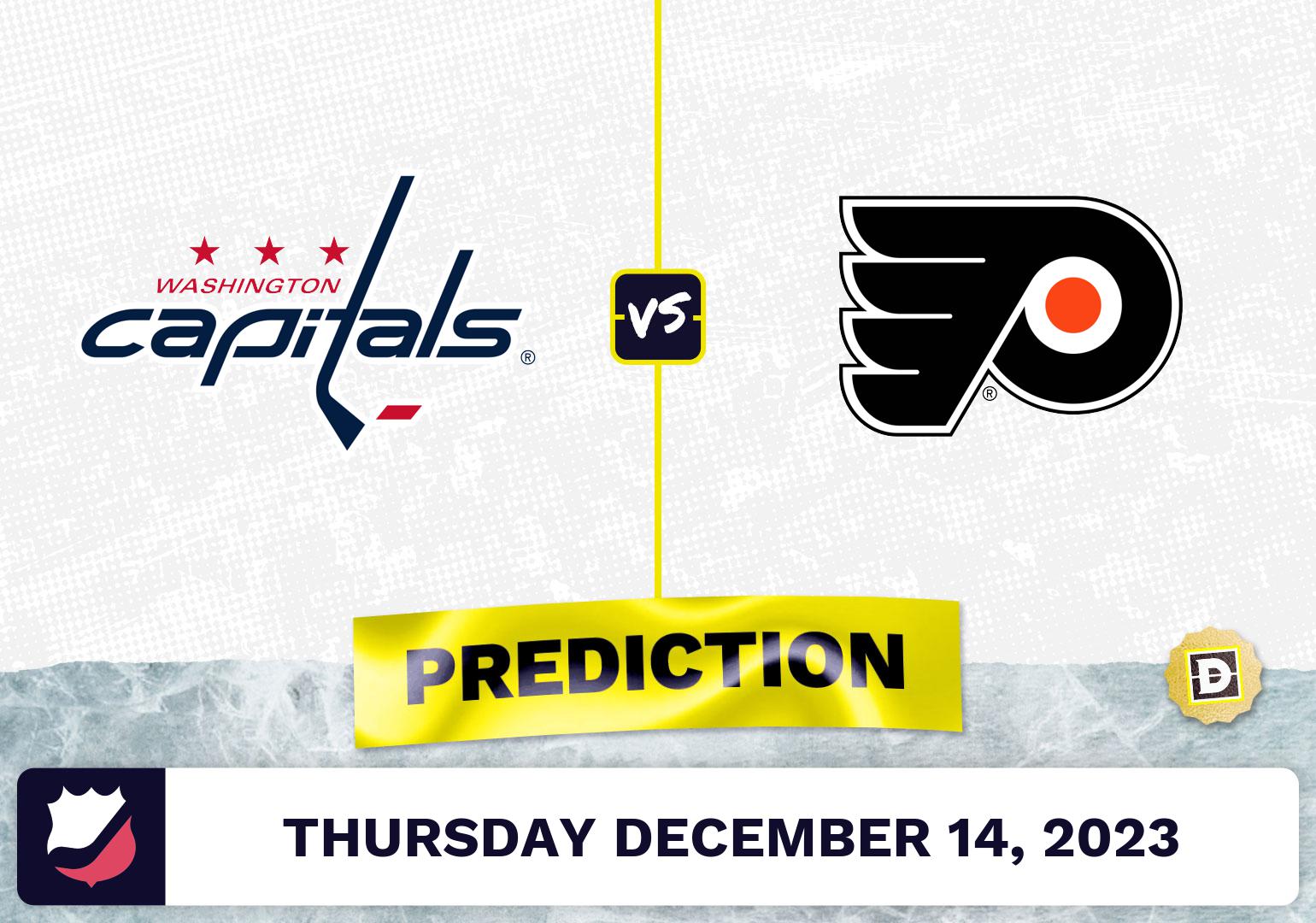 Washington Capitals vs. Philadelphia Flyers Prediction, Odds, Picks for NHL Thursday [12/14/2023]