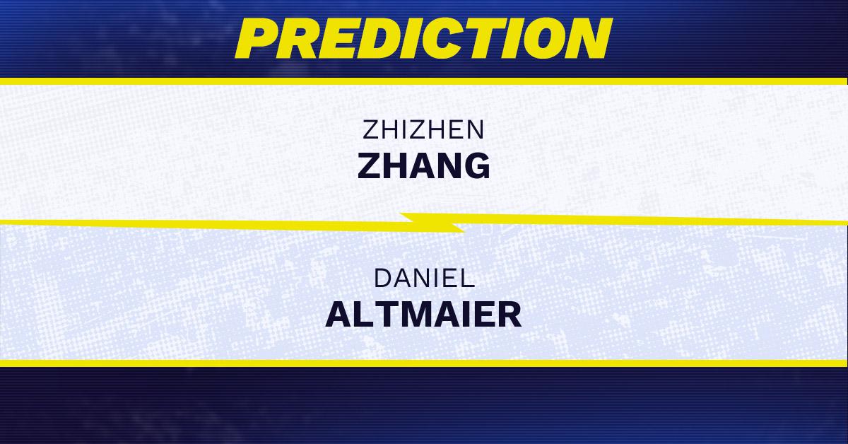 Zhizhen Zhang vs. Daniel Altmaier prediction, odds, picks for ATP Italian Open 2026