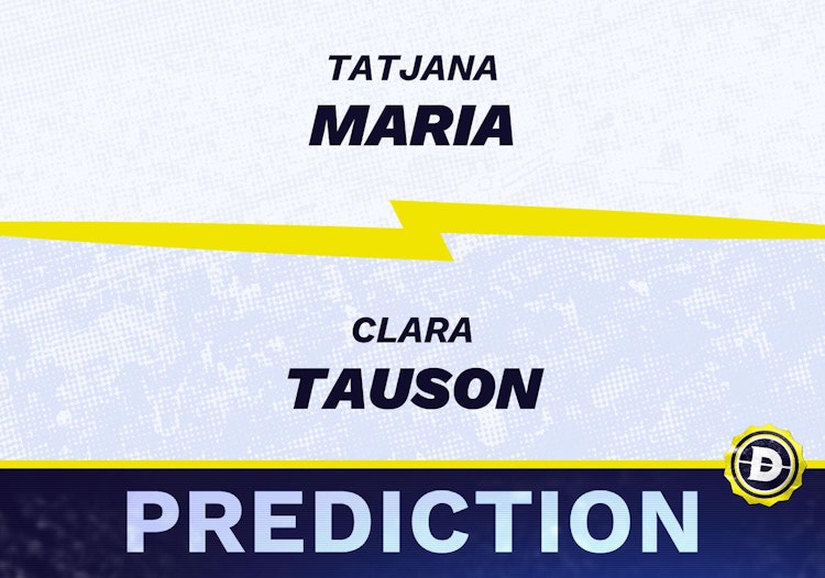 Tatjana Maria vs. Clara Tauson Prediction, Odds, Picks for French Open 2024