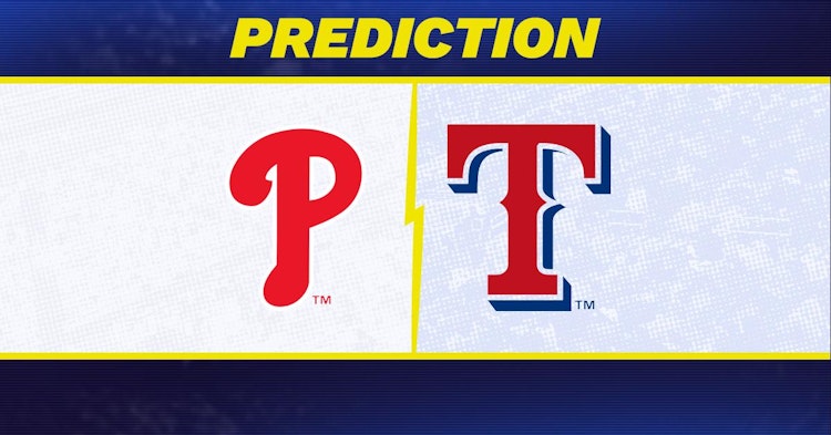 Philadelphia Phillies-Texas Rangers Predictions and Game Preview.