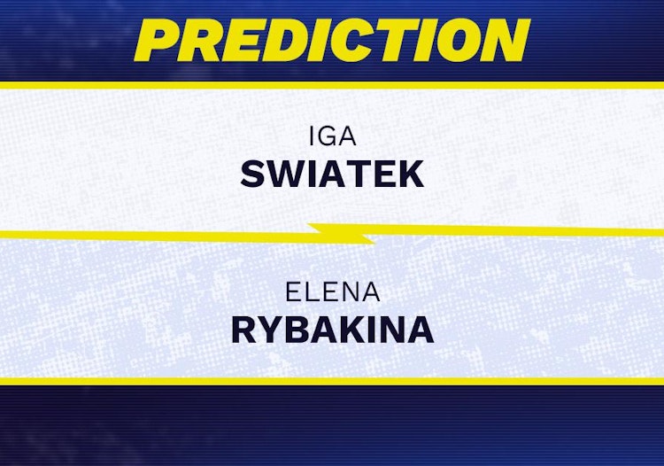 Iga Swiatek vs Elena Rybakina Tennis Prediction.