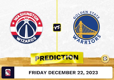 Washington Wizards vs. Golden State Warriors Prediction, Odds, NBA Picks  [12/22/2023]