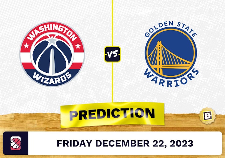 Washington Wizards vs. Golden State Warriors Prediction, Odds, NBA Picks  [12/22/2023]