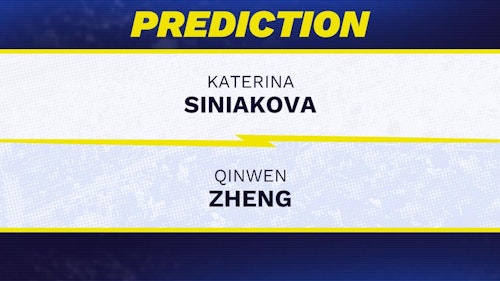 Katerina Siniakova vs. Qinwen Zheng prediction, odds, picks for Wimbledon 2026