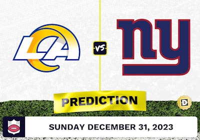 Los Angeles Rams vs. New York Giants Prediction, Odds, NFL Picks - Week 17 [2023]