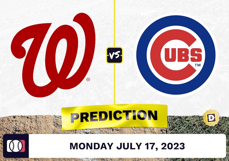 Nationals vs. Cubs Prediction for MLB Monday [7/17/2023]