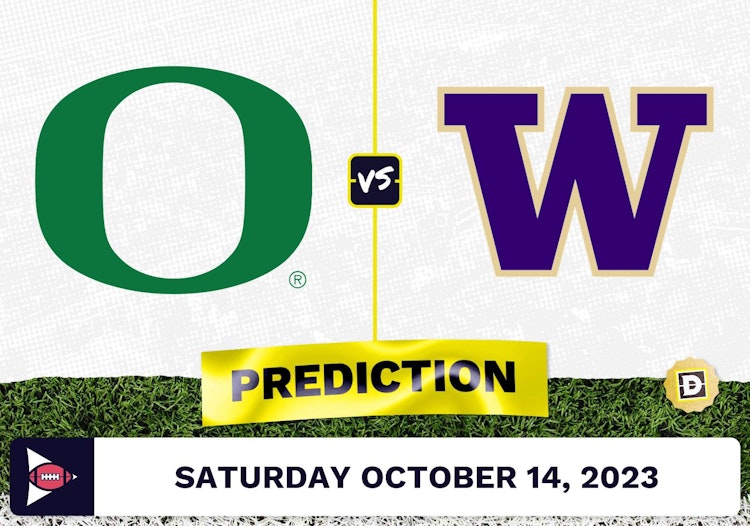 Oregon vs. Washington CFB Prediction and Odds - October 14, 2023