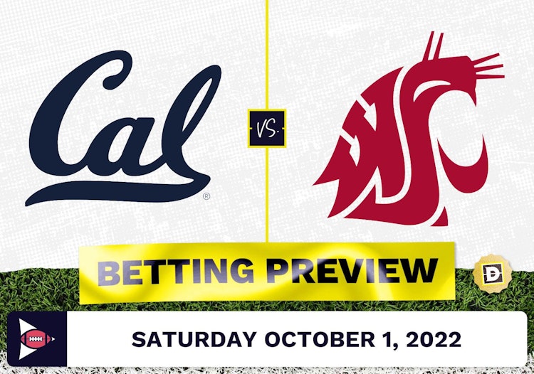 California vs. Washington State CFB Prediction and Odds - Oct 1, 2022