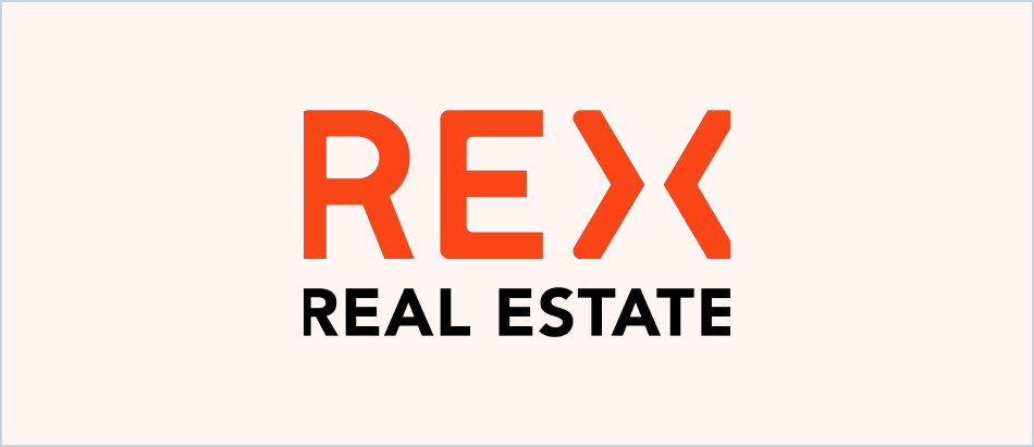 Logotipo de REX Bienes Raíces