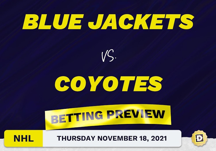 Blue Jackets vs. Coyotes Predictions and Odds - Nov 18, 2021