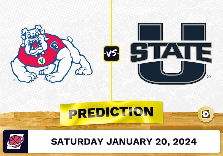 Fresno State vs. Utah State Prediction, Odds, College Basketball Picks [1/20/2024]