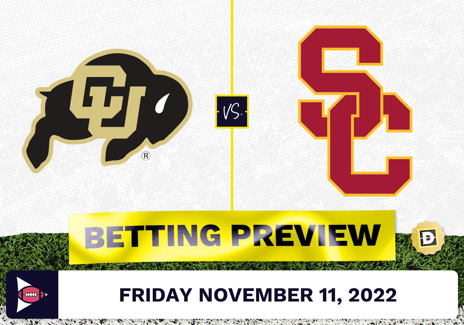 Colorado vs. Southern California CFB Prediction and Odds - Nov 11, 2022