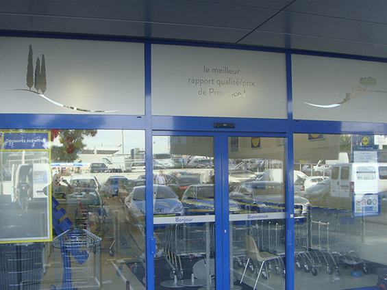 Découpe Vinyle dépoli