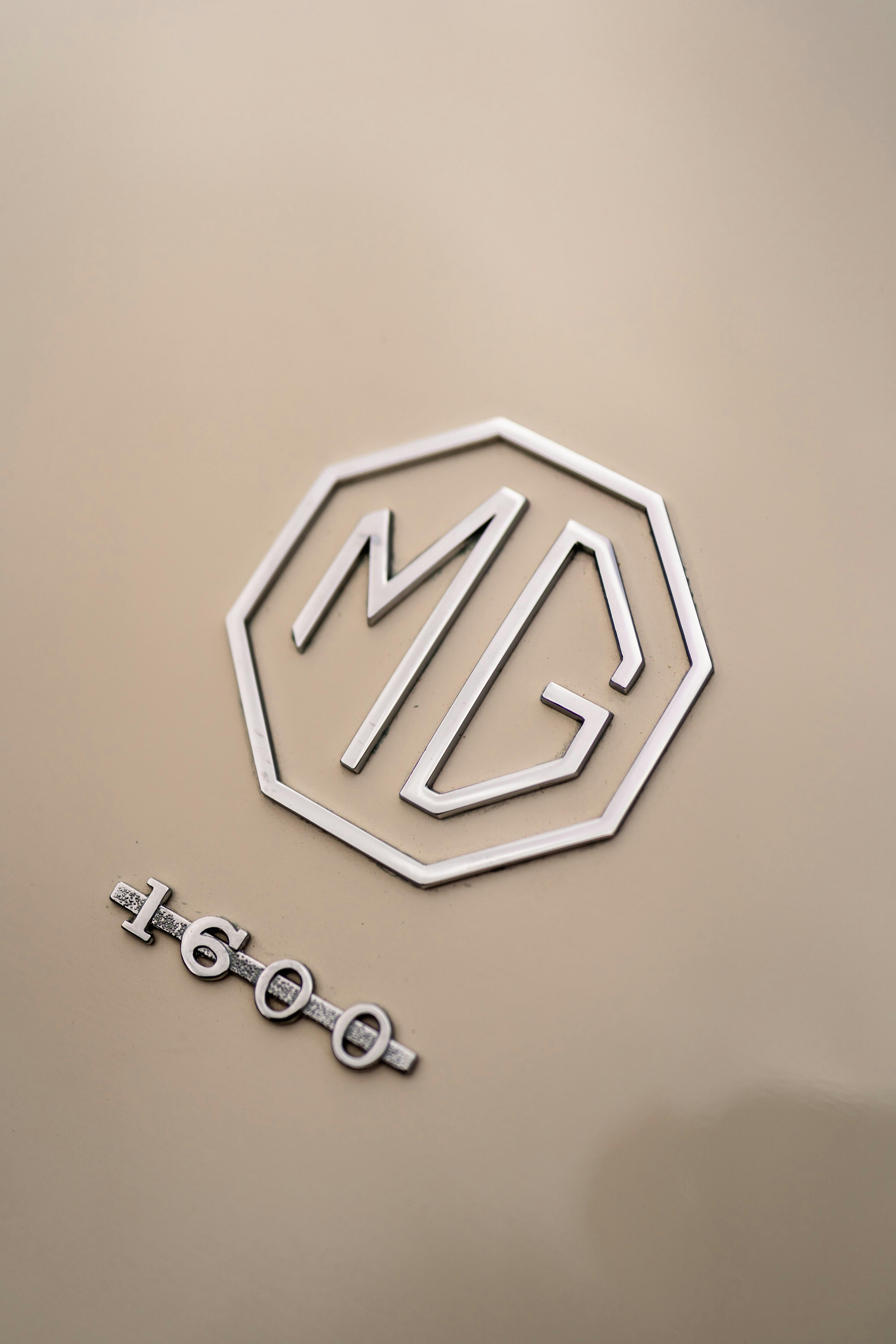 1957 MG MGA in White shot in Austin, TX.