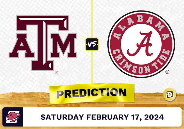 Texas A&M vs. Alabama Prediction, Odds, College Basketball Picks [2/17