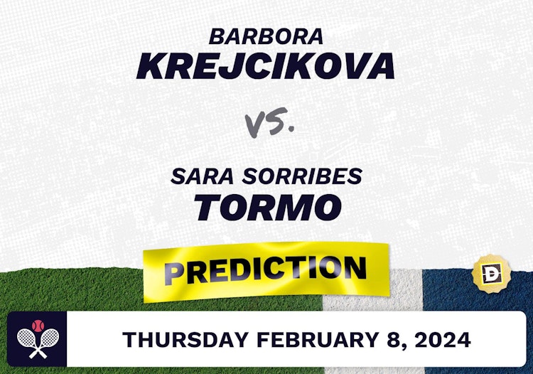 Barbora Krejcikova vs. Sara Sorribes Tormo Prediction, Odds, Picks for WTA Abu Dhabi 2024